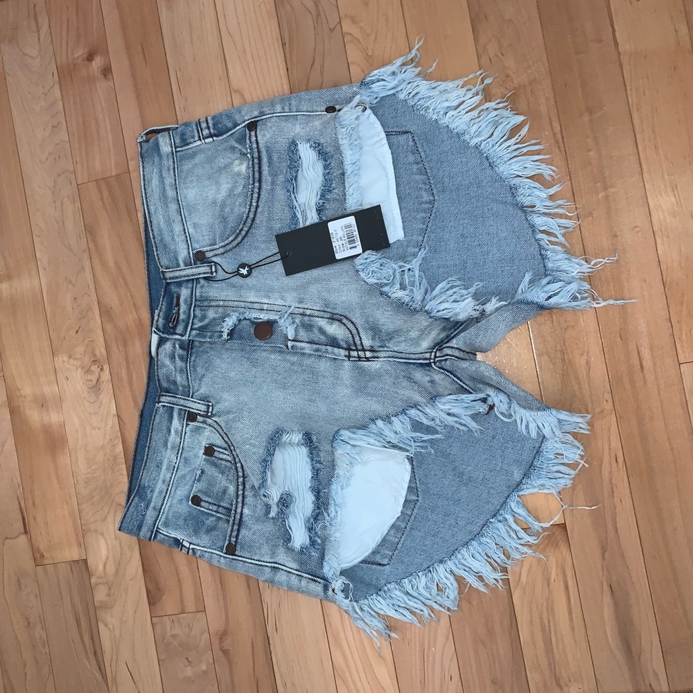 One teaspoon denim shorts